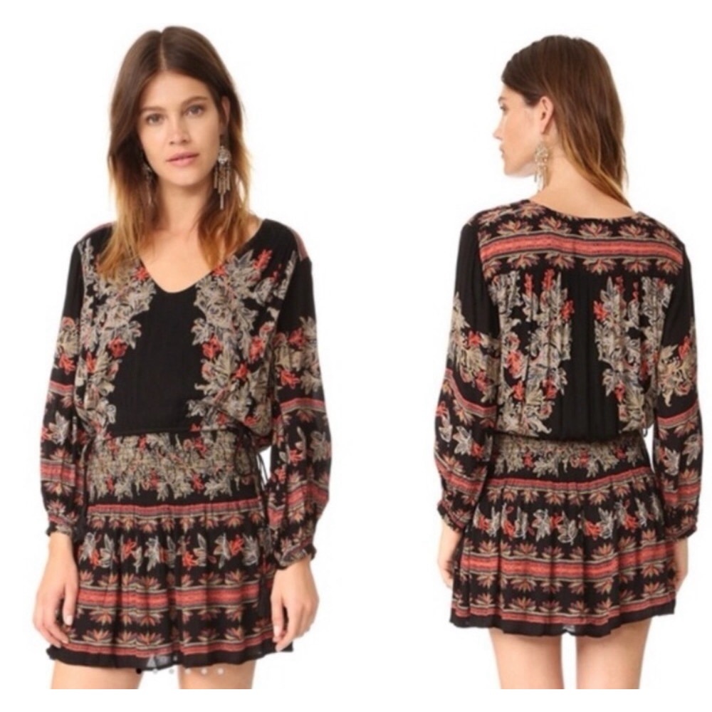 Free People Moonlight Drive Mini Dress NWT SZ S - Picture 11 of 12